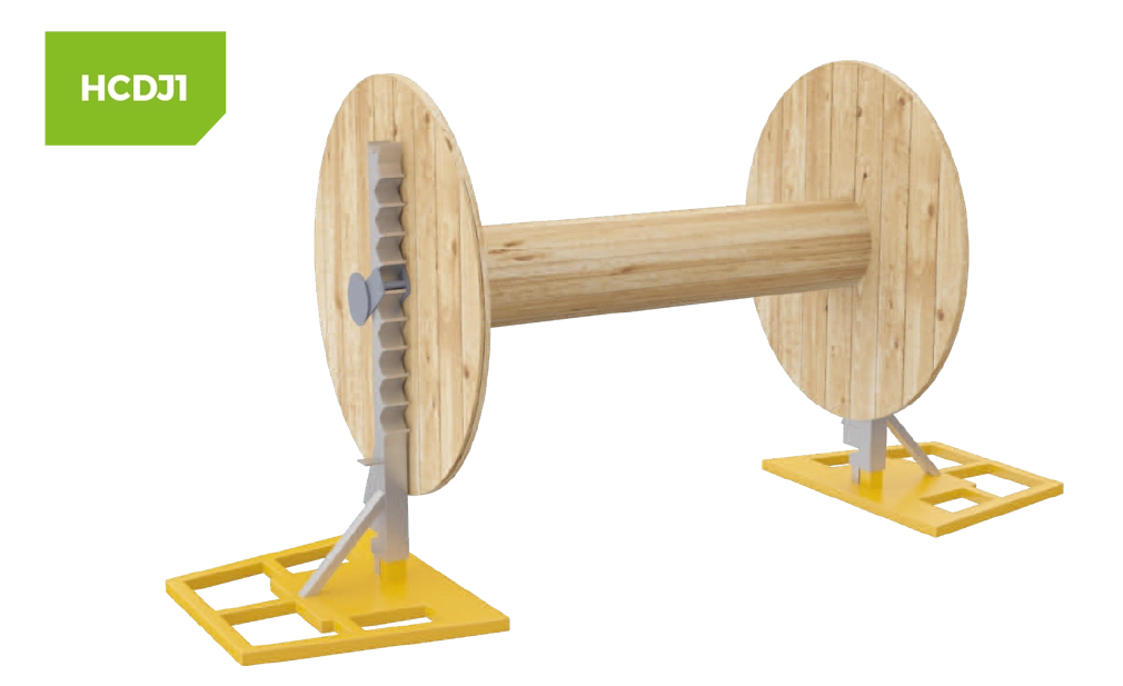 hydraulic cable drum jack 1 ton