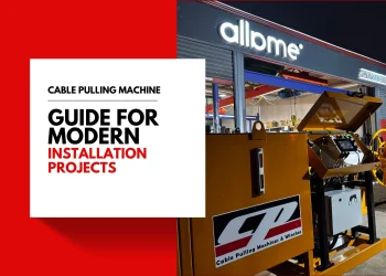 cable pulling machine