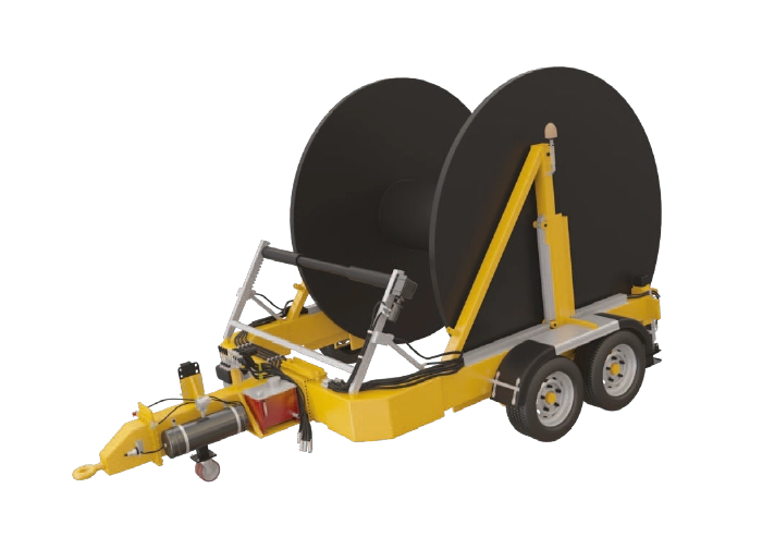 Full Hydraulic Cable Drum Trailers 30 tons