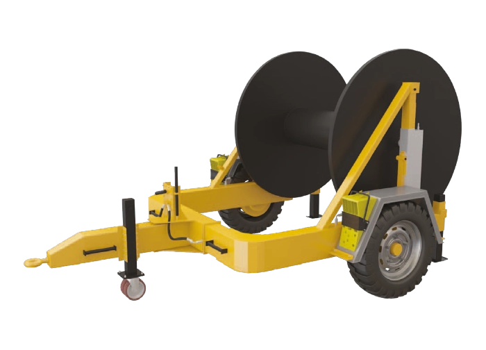 Hydraulic Cable Drum Trailers 10 tons