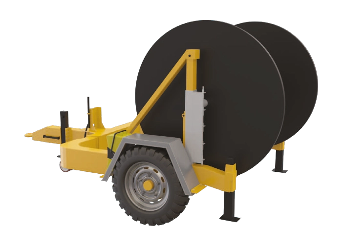 Hydraulic Cable Drum Trailers 10 tons