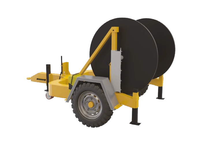 Hydraulic Cable Drum Trailers 4 tons