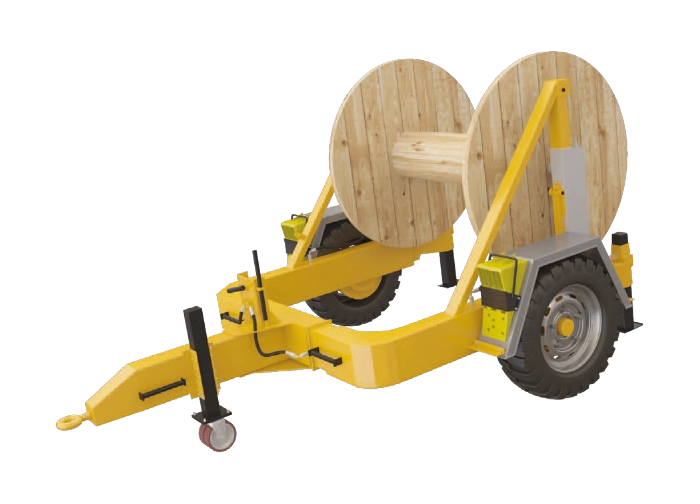 Hydraulic Cable Drum Trailers 4 tons
