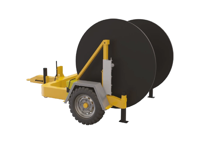 Hydraulic Cable Drum Trailers 7 tons