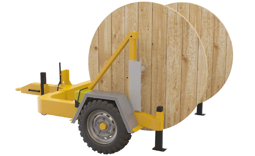 Hydraulic Cable Drum Trailers 7 tons