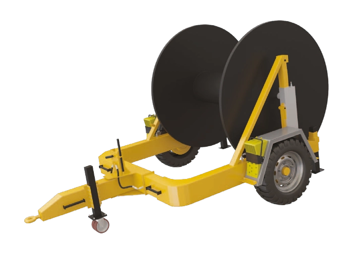 Hydraulic Cable Drum Trailers 7 tons