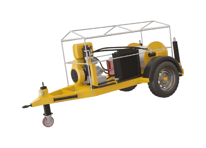 hydraulic cable pulling machines 2 tons