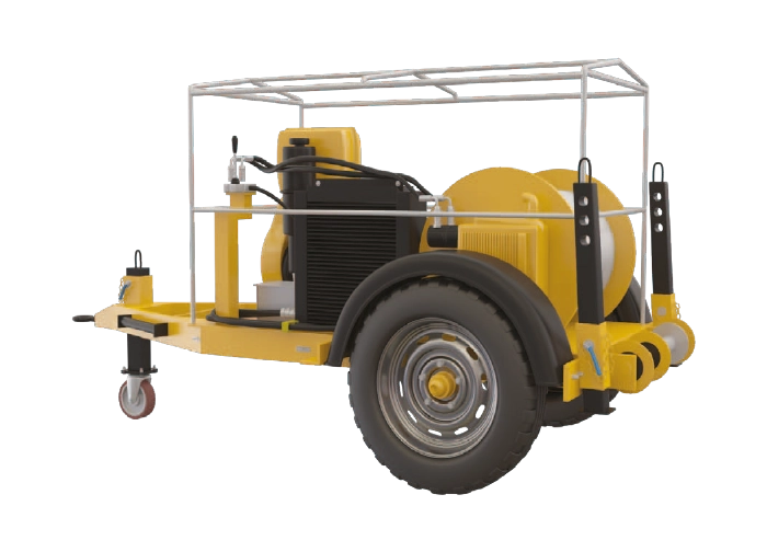 hydraulic cable pulling machines 5 tons