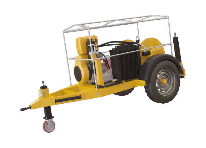 hydraulic cable pulling machines 5 tons