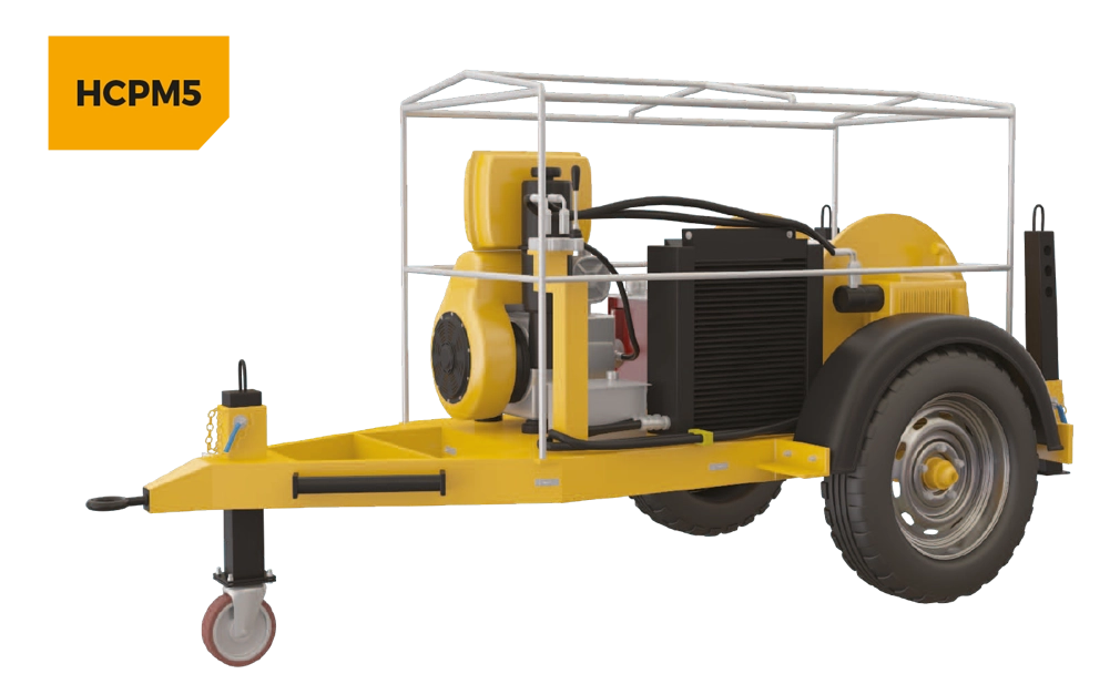 hydraulic cable pulling machines 5 tons