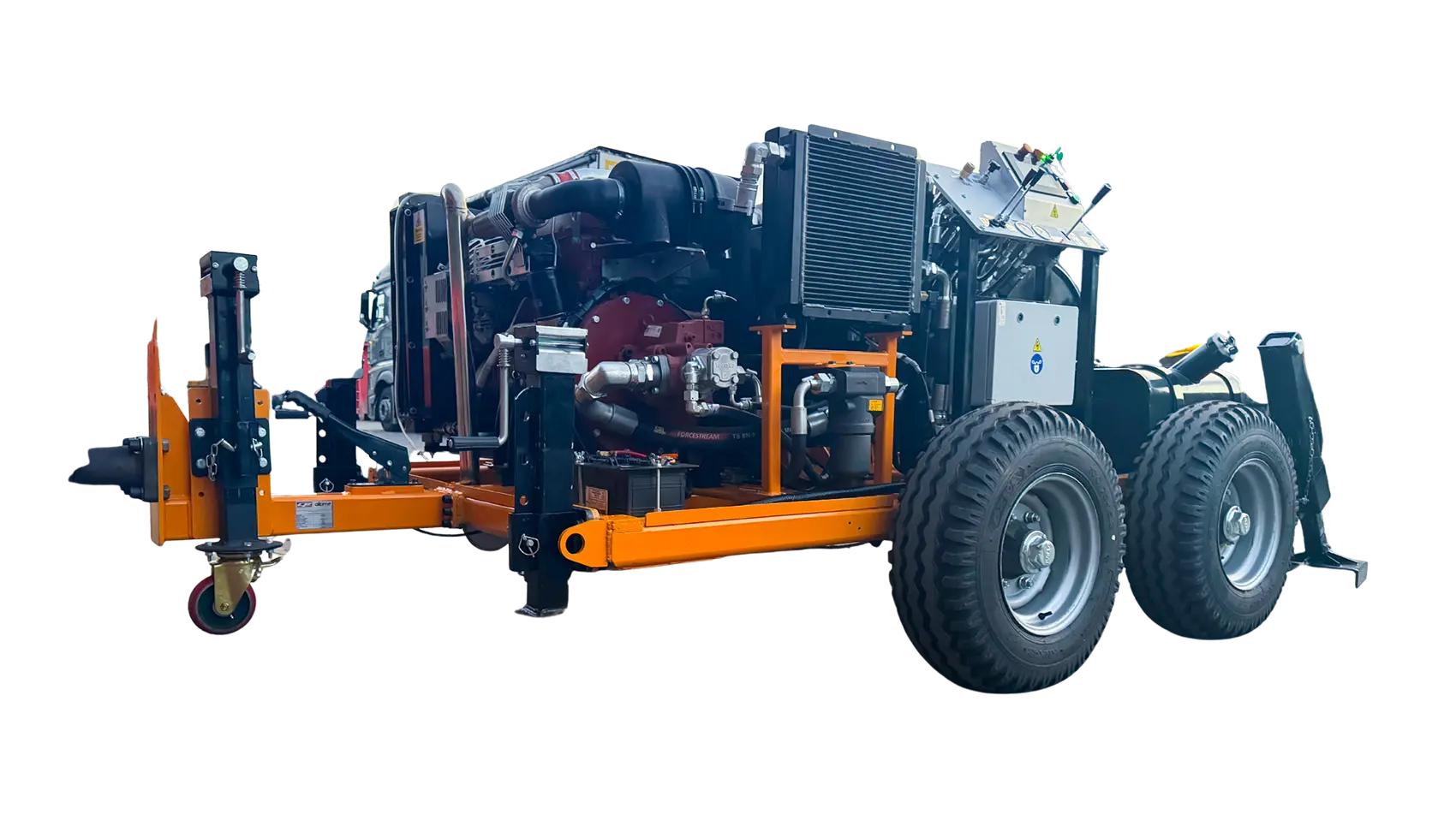 Double Capstan Pulling Winch 10 ton