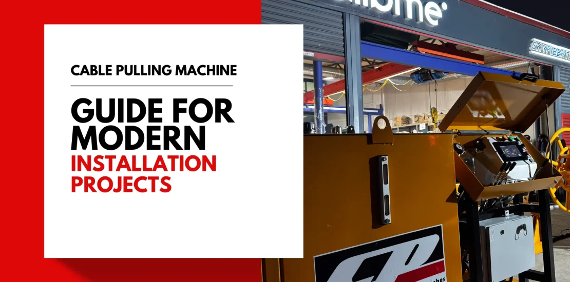 cable pulling machine