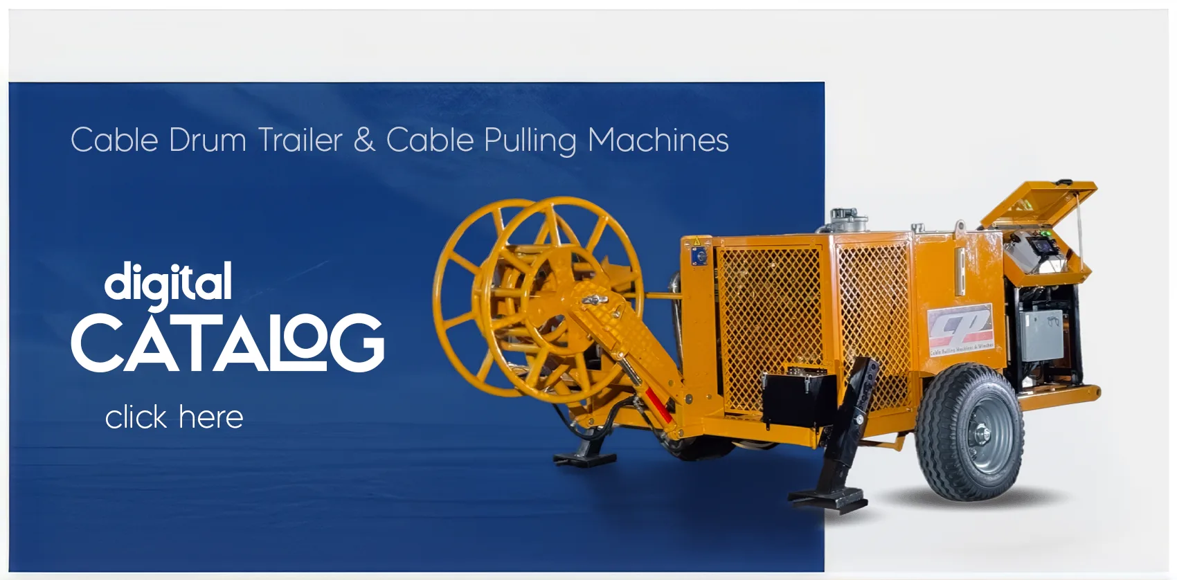 cable drum trailer cable puller digital catalog