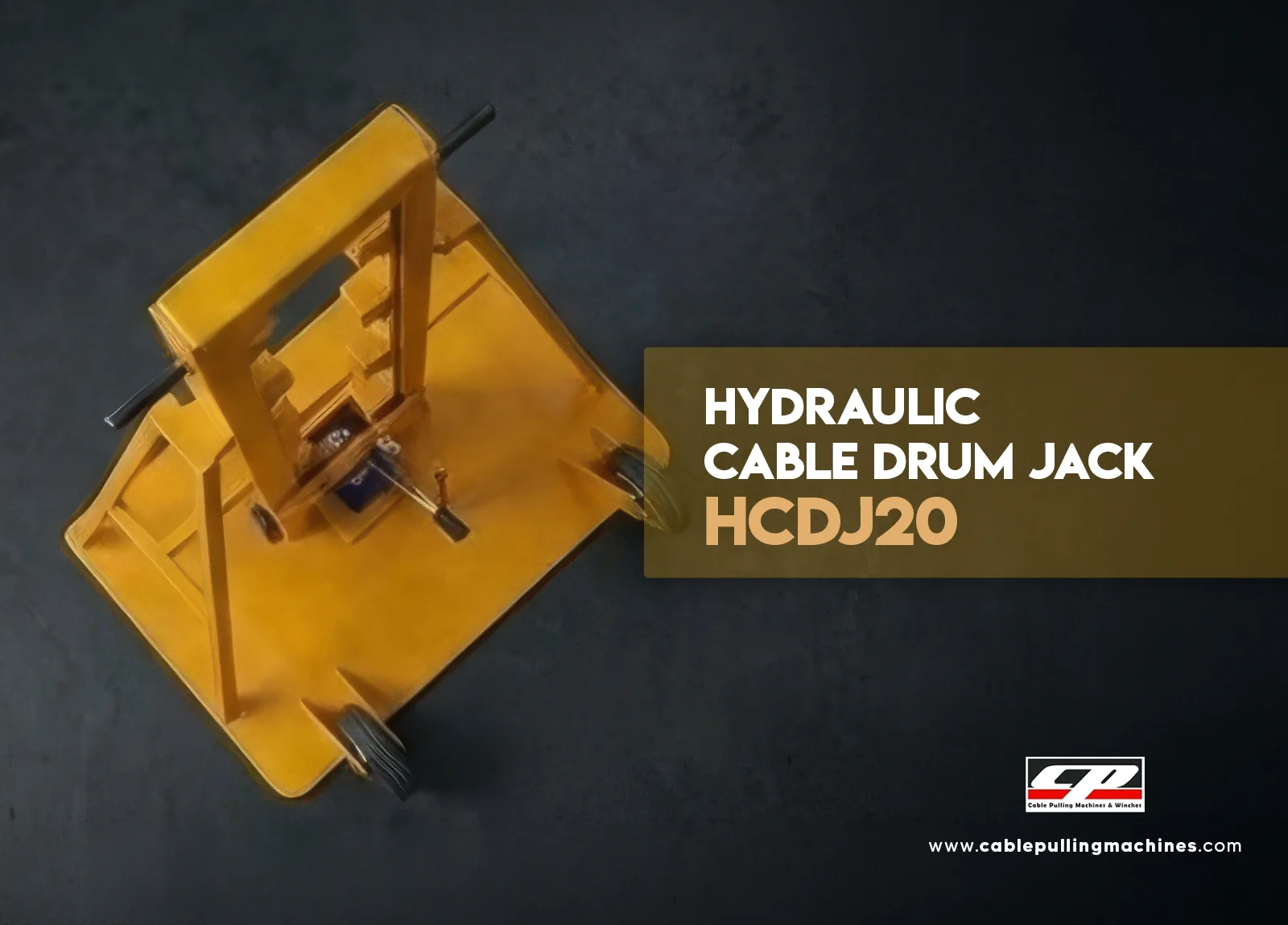 hydraulic cable drum jack 20 ton
